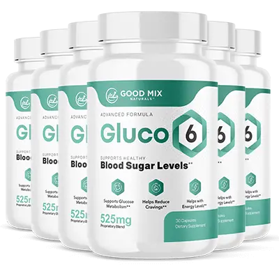 Gluco6 - 6 Bottles